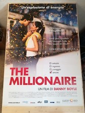 IL MILIONARIO 2008 Locandina Film Originale 39x55" 2Sh Italiano DANNY BOYLE
