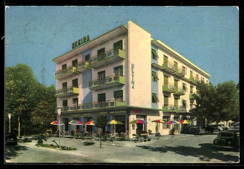 Cartolina venezia lido di - lido,