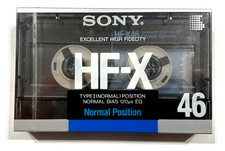 SONY HF-X 46 audiocassetta