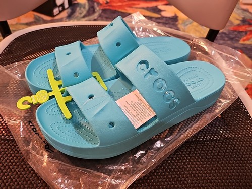 Sandali con plateau crocs baya - con,