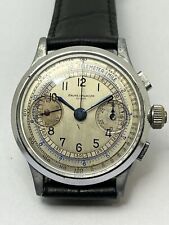 Baume & Mercier cronografo watch anni '50 -Landeron 48 con azzeramento in corona