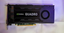 GPU NVIDIA QUADRO K4000 3GB PCIE X16 2X DP 1X DVI LOW PROFILE AUTOCAD CAD SFF