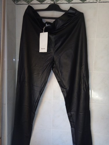 Leggins pelle mai indossato - pelle,