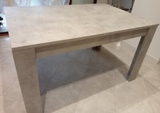 tavolo allungabile in legno cemento moderno 