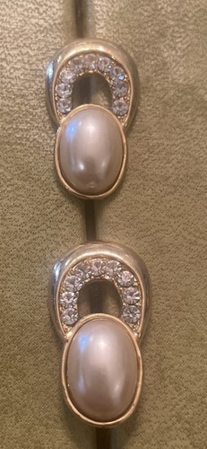 Orecchini vintage con perle - , e