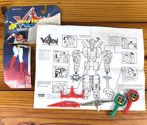 Lotto ricambi vintage voltron - lotto,