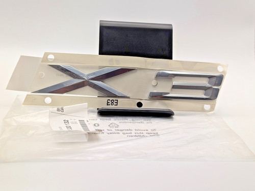 Bmw e83 f25 logo post - x3,