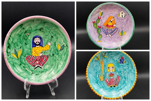 Piatto decorativo ceramica - piatto,