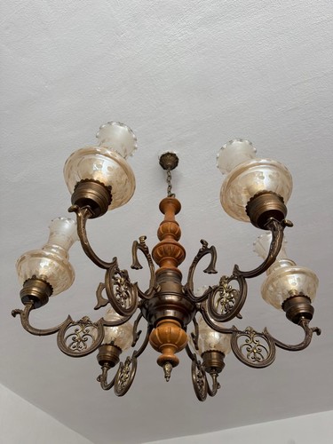 lampadari lampade ottone