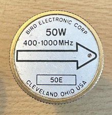 Elemento Wattmetro Thruline Bird 43 USATO 50W 400-1000 MHz 50E