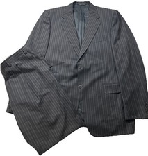 Canali Gessato Woolmark 100%