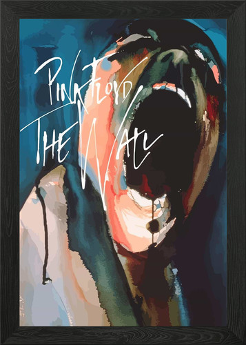 Pink floyd the wall art - pink,