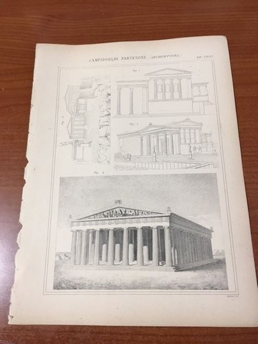 Antica stampa campidoglio - stampa, _campidoglio