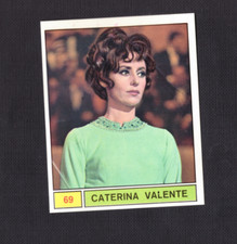 1969 Cantanti Panini Figurina N. 69 CATERINA VALENTE