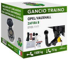 Gancio Verticale Estraibile