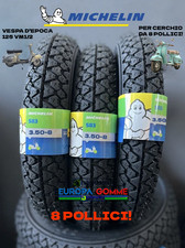 KIT 3x 3.50-8 46J MICHELIN S83 DOT/ANNO 2025 VESPA 125 VNB VM VN 150 VBB VBA VL