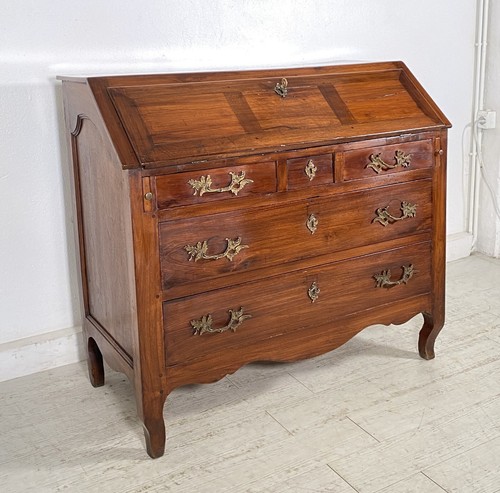 Antica ribalta legno noce - antica,