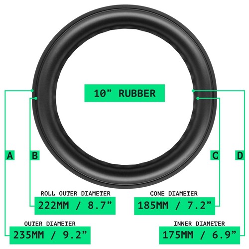 North speaker parts gomma - 10",