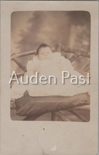 Rppc baby portrait antique - rppc,