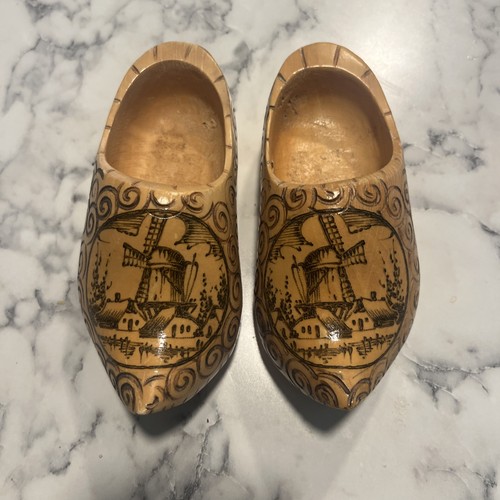 Coppia zoccoli legno - coppia,