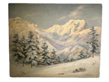 Dipinto olio masonite quadro