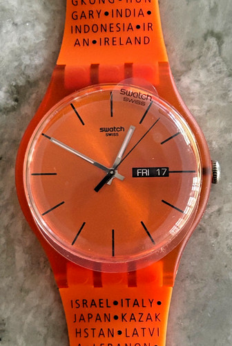 Swatch club special - club, pumpkin