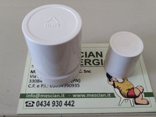 SET RBM VOLANTINO VALVOLA TERMOSTARTICA 1pz + TAPPO DETENTORE 1pz BIANCO