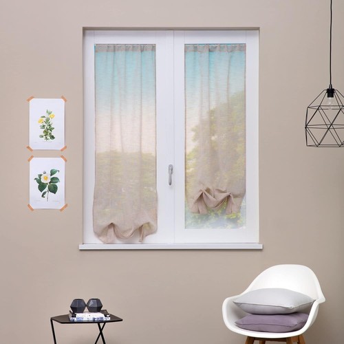 Coppia tendine vetro tinta - tendine,