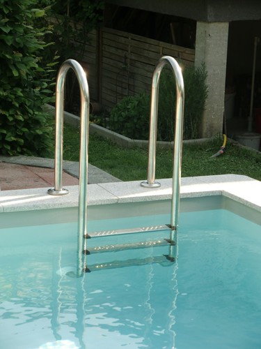 Scala per piscina acciaio - scala,