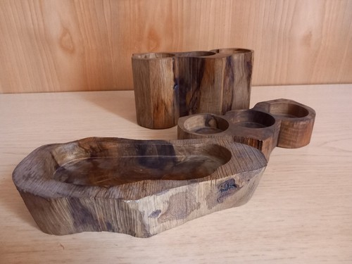 Portapenne legno ulivo - portapenne, d'ulivo