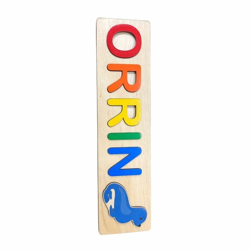 Puzzle con nome - legno, 3d