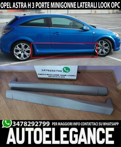 Minigonne laterali opel - opel, astra