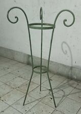 PORTA ANFORA PORTAFIORI PORTAVASO IN FERRO BATTUTO GRANDE altezza 100 cm