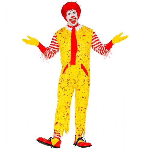 Costume clown pagliaccio