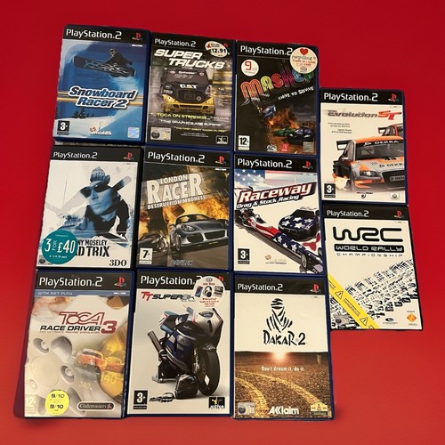 Playstation ps2 racing bundle - playstation,