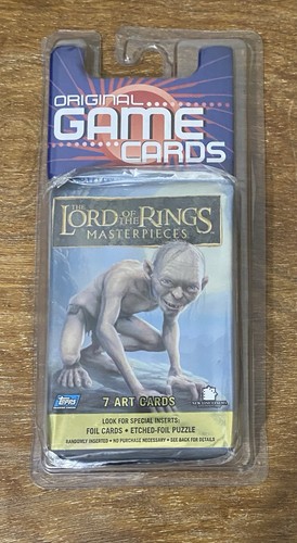 Lotr topps masterpiece card - masterpiece,