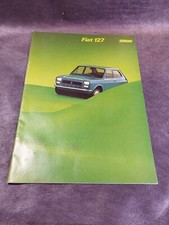 brocure Fiat 127. 1972