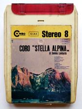 Stereo 8 Coro Stella Alpina Di Massa Lombardo Cartridge Musicassetta Vintage