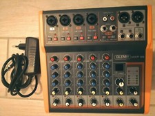 Mixer audio 6 canali multieffetto Glemm MXP06