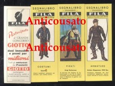 SEGNALIBRI FILA PIRATI COSTUMI COW BOY ARCIERE GIAPPONESE Originali '60 matiite