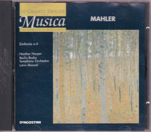 Mahler sinfonia cd harper - n, 4