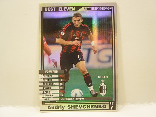 Panini wccf 2001 andriy - panini, be