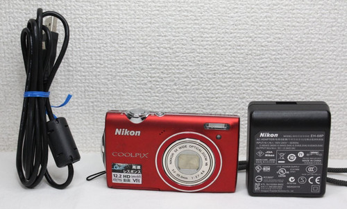 Nikon coolpix s5100 red - nikon, 12,2