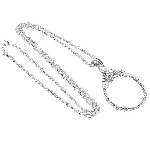 Collana con ciondolo lente - collana,
