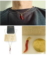 Ciondolo corno di corallo