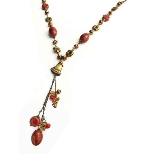 Collier sautoir céramique - sautoir,
