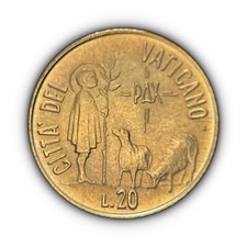 VATICAN CITY. 1984, 20 Lire -