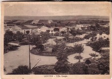 LENTINI  FG ANTICA    VIAGGIATA   1939 VILLA GIORGIA