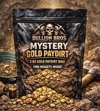 3 oz Mystery Gold Paydirt Bag