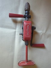 Antico trapano vintage manuale a manovella German